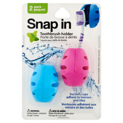 Snap in Toothbrush Holder