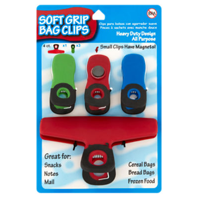Jacent Soft Grip Bag Clips ShopRite