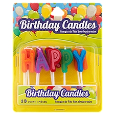 Candles, Birthday, 13 Each