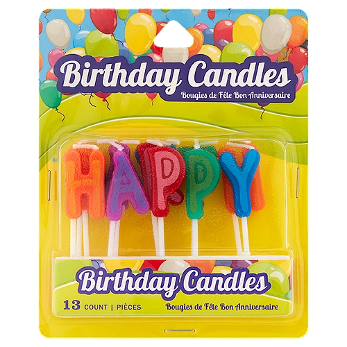 Birthday Candles, 13 count