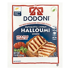 Dodoni Authentic Cyprus Halloumi Cheese, 7.9 oz