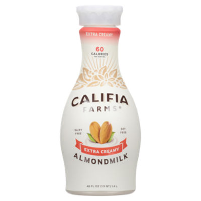 Califia Farms Extra Creamy Almond Milk 48 Fluid Ounces, 48 Fluid ounce