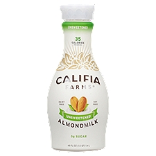 Califia Farms Unsweetened Almond Milk 48 Fluid Ounces, 48 Fluid ounce