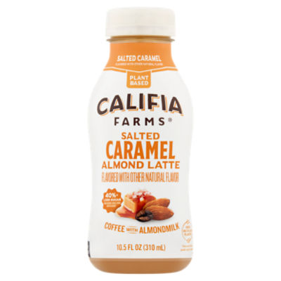 Califia Farms Salted Caramel Almond Latte, 10.5 fl oz Gourmet