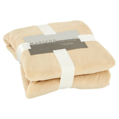 Coral Fleece Throws - Arkwright Home