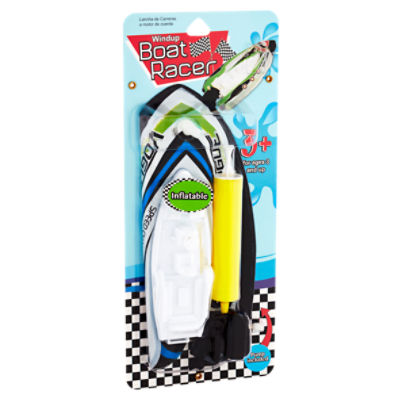 Jacent Inflatable Windup Boat Racer, 3+ - ShopRite