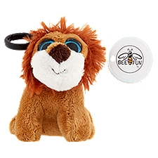 Jacent Bee Fun Lion Plush Keychain