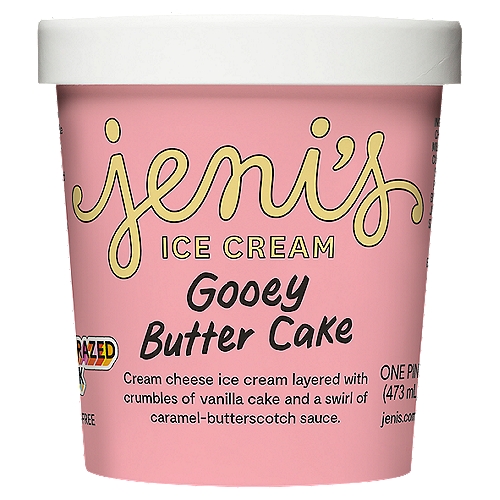 Jeni's Gooey Butter Cake Ice Cream, one pint