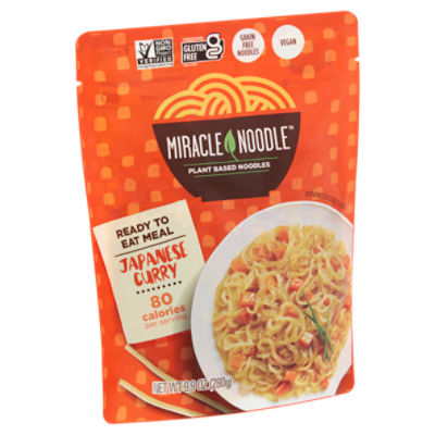 Miracle Noodle Japanese Curry Plant Based Noodles, 9.9 oz