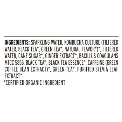 Kevita Master Brew Kombucha Ginger 15.2 Fl Oz