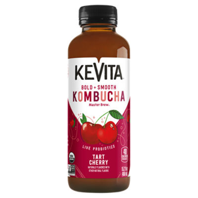 KeVita Master Brew Tart Cherry Kombucha, 15.2 fl oz, 15.2 Fluid ounce