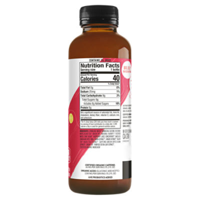 KeVita Master Brew Raspberry Lemon Kombucha, 15.2 fl oz