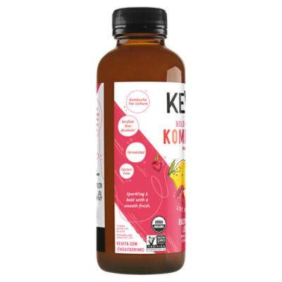 KeVita Master Brew Raspberry Lemon Kombucha, 15.2 fl oz