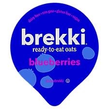 Brekki Blueberries Overnight Oats with Ancient Grains, 5.03 oz