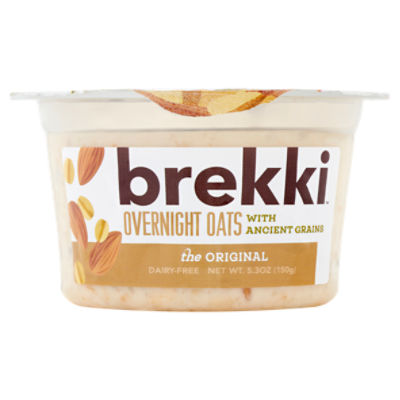 Brekki The Original Overnight Oats with Ancient Grains, 5.3 oz