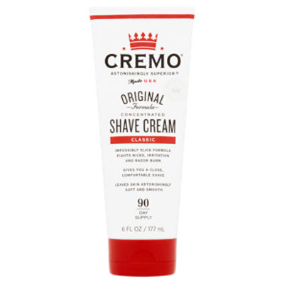 Cremo Astonishingly Superior Classic Concentrated, Shave Cream