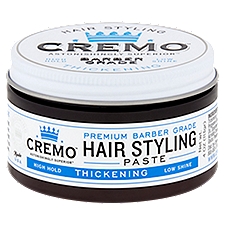 Cremo Hair Styling Paste Thickening, 4 Ounce