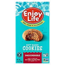 Enjoy Life Snickerdoodle, Soft Baked Cookies, 6 Ounce