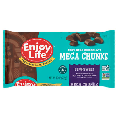 Enjoy Life Semi-Sweet Mega Chunks, 10 oz