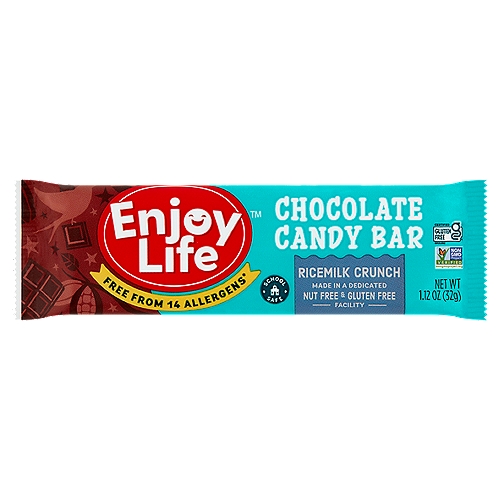 Enjoy Life Ricemilk Crunch Chocolate Candy Bar, 1.12 oz