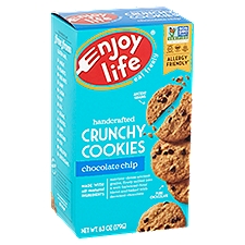 Enjoy Life Chocolate Chip Handcrafted Crunchy Cookies, 6.3 oz