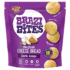 Brazi Bites Garlic Asiago Brazilian Cheese Bread, 18 count, 11.5 oz