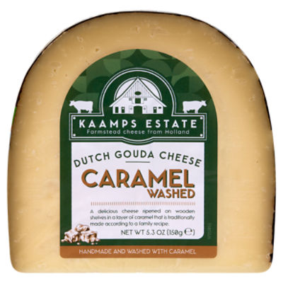 Kaamps Estate Caramel Washed Dutch Gouda Cheese, 5.3 oz