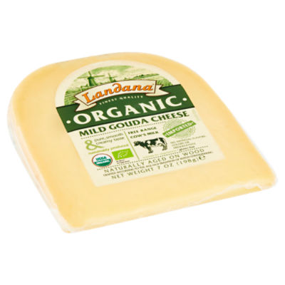 Landana Organic Mild Gouda Cheese, 7 oz