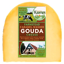 Kaamps Estate Farmstead Caramel-Washed Gouda Cheese, 7 oz