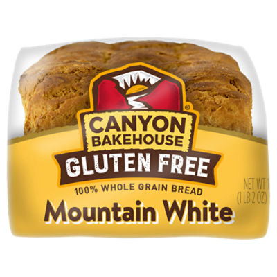 Canyon Bakehouse Gluten Free Mountain White 100% Whole Grain Bread, 18 oz