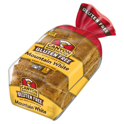 Canyon Bakehouse Gluten Free Mountain White 100% Whole Grain Bread, 18 oz