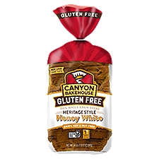 Canyon Bakehouse Gluten Free Heritage Style Honey White 100% Whole Grain Bread, 24 oz