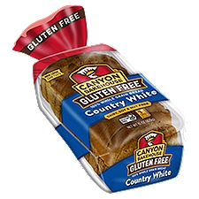 Canyon Bakehouse Gluten Free Country White 100% Whole Grain, Bread, 15 Ounce