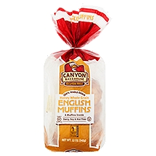 Canyon Bakehouse Gluten Free Honey Whole Grain English Muffins, 4 count, 12 oz