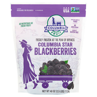 Columbia Fruit Columbia Star Blackberries, 40 oz