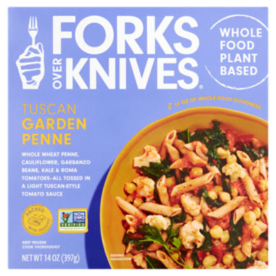 Forks Over Knives Tuscan Garden Penne, 14 oz