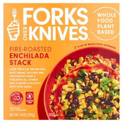 Forks Over Knives Fire-Roasted Enchilada Stack, 14 oz