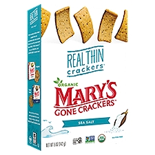 Mary's Gone Crackers Sea Salt Real Thin Crackers, 5 oz