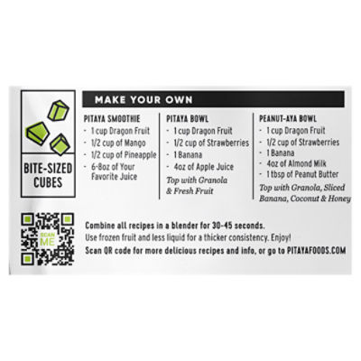 Pitaya Foods Organic Dragon Fruit Bite-Sized Pieces, 12 oz