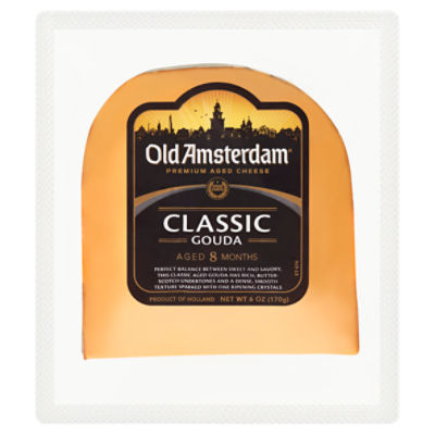 Old Amsterdam Classic Gouda Cheese, 6 oz