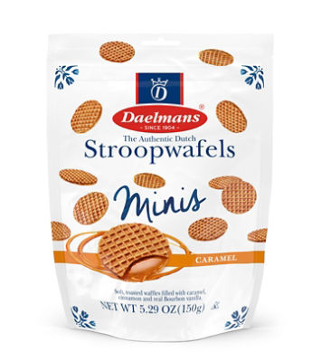 Daelmans Mini Caramel Stroopwafels, 5.29 oz