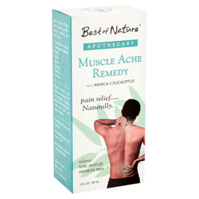 Best of Nature Apothecary Muscle Ache Remedy with Arnica & Eucalyptus, 3 fl oz