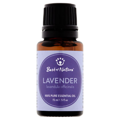 Best of Nature Lavender 100% Pure Essential Oil, .5 fl oz