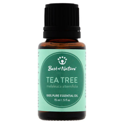 Best of Nature Tea Tree 100% Pure Essential Oil, .5 fl oz