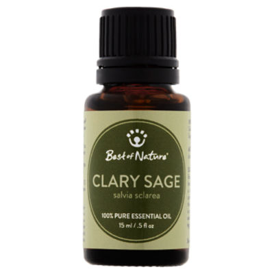 Best of Nature Clary Sage 100% Pure Essential Oil, .5 fl oz