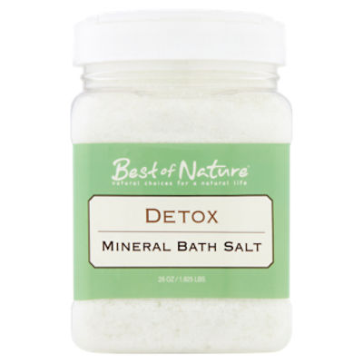 Best of Nature Detox Mineral Bath Salt, 26 oz