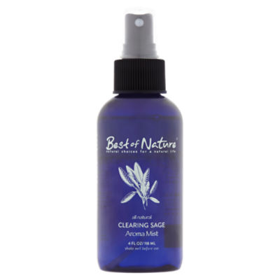 Best of Nature All Natural Clearing Sage Aroma Mist, 4 fl oz