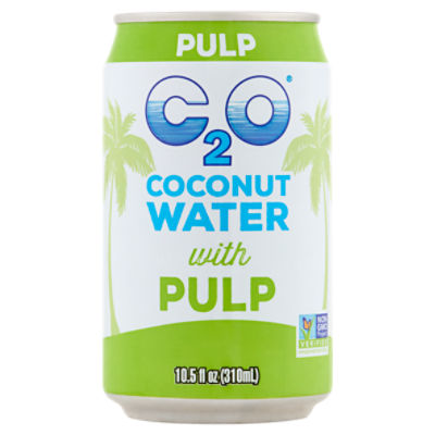 C2O Coconut Water with Pulp, 10.5 fl oz