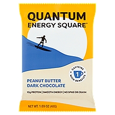 Quantum Peanut Butter Dark Chocolate Energy Square, 1.69 oz