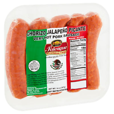 Dried Jalapeno Sausage - Muncan Food Corp